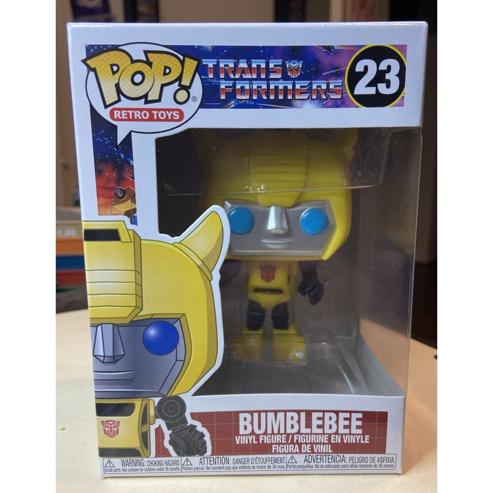 Funko Pop Bumblebee 23 Transformers Retro Toys Vinyl Figure